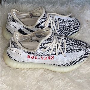 Cobra yeezys black and white